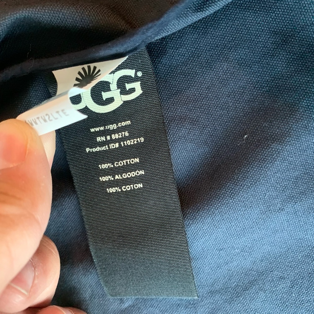 UGG Silas Canvas Lightweight Button Down Long Sleeve Shirt Jacket - size… - Picture 7 of 7